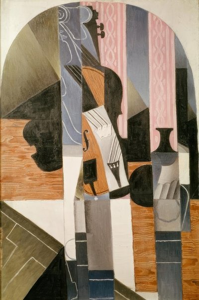 Nature morte. Le violon - Juan Gris